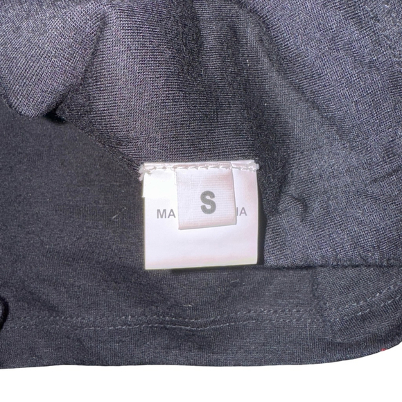 Women's Chan Luu Shorts Size S Black Multi-color Floral Embroidered designer - Picture 6 of 8